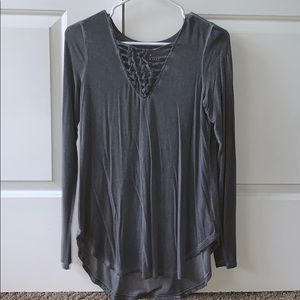 “Soft and sexy” long sleeve shirt